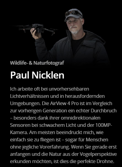 AirView Pro 4 Triple Camera – Next-Gen Drohne für Anfänger mit professioneller Leistung